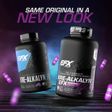 EFX Sports Kre Alkalyn EFX Creatine Capsules bottle with label