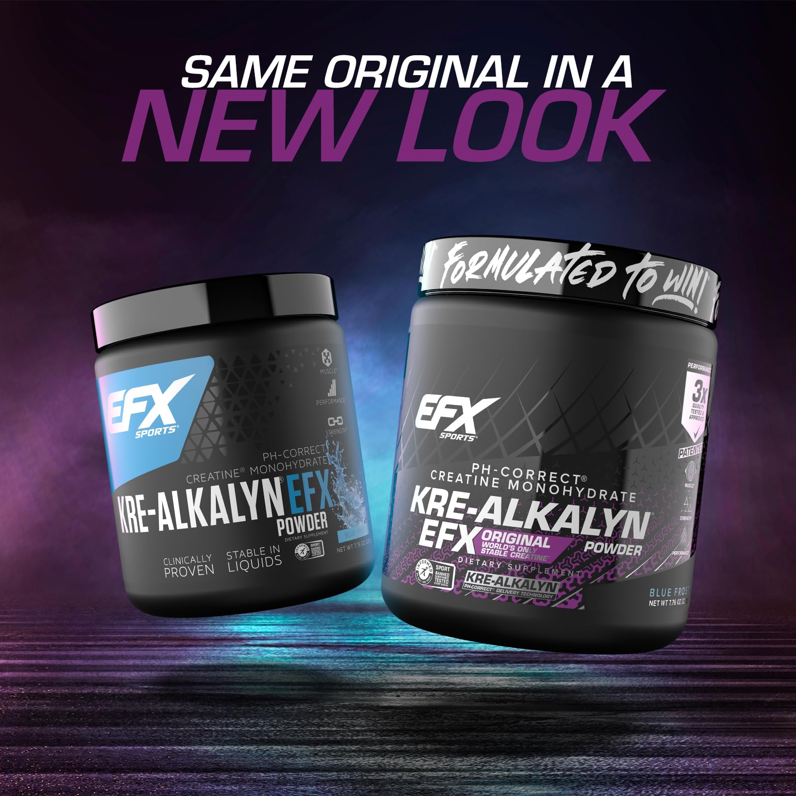 EFX Sports Kre Alkalyn EFX Creatine Monohydrate 220g packaging