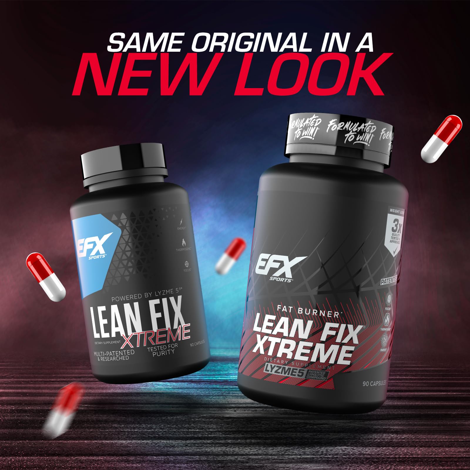 EFX Sports Lean Fix Xtreme Fat Burner side view