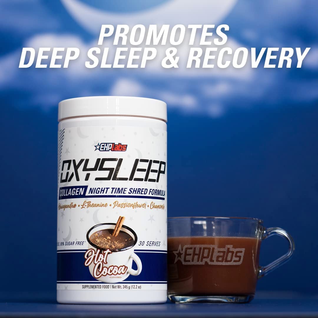 EHP Labs Collagen Powder mixed in a cup