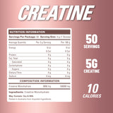 EHP Labs CREA-8 100% Pure Creatine Monohydrate back view