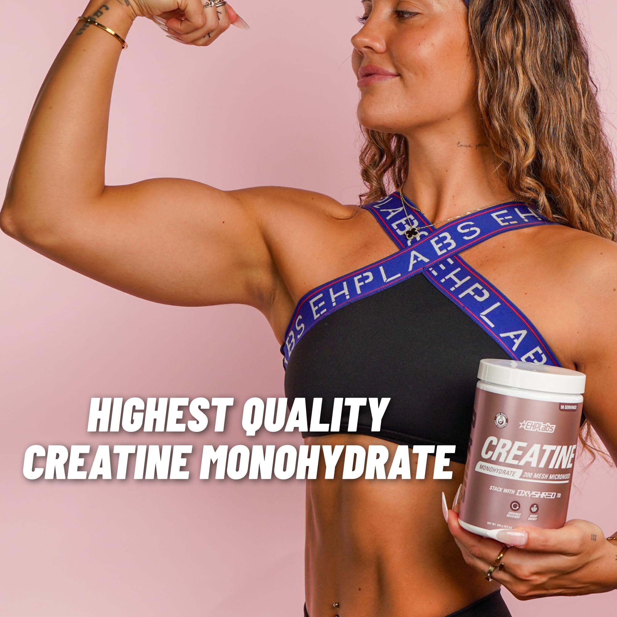 EHP Labs CREA-8 Creatine Monohydrate mixed in water