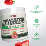 EHP Labs OxyGreens Daily Super Greens Powder scoop