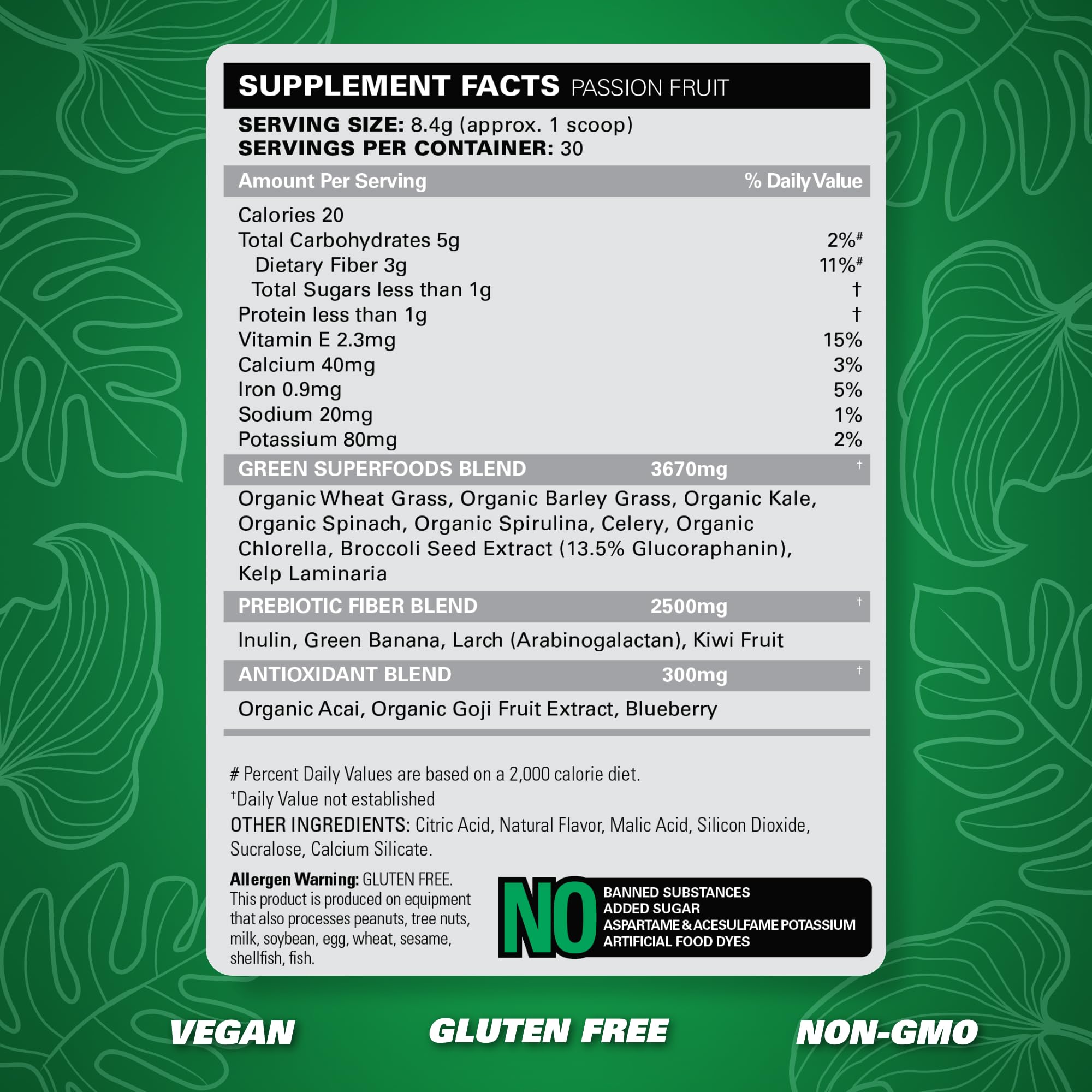 EHP Labs Spirulina Superfood Powder 247g lifestyle scene