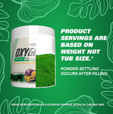 EHP Labs Spirulina Superfood Powder 247g serving suggestion