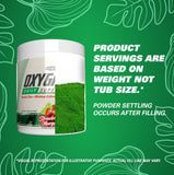 EHP LABS Spirulina Superfood Powder 255g serving suggestion