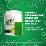 EHP LABS Spirulina Superfood Powder close-up of texture