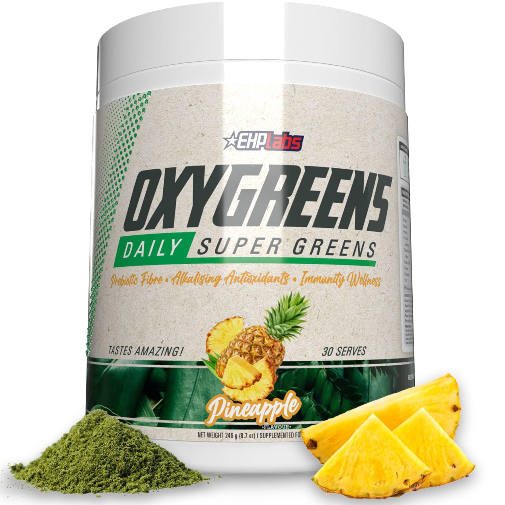 EHP LABS Spirulina Superfood Powder front view packaging
