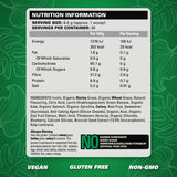EHP LABS Spirulina Superfood Powder scoop with green powder