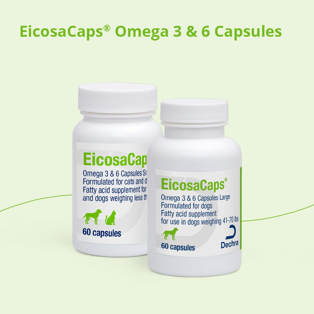 EicosaCaps Omega-3 Animal Nutritional Supplement ingredients list