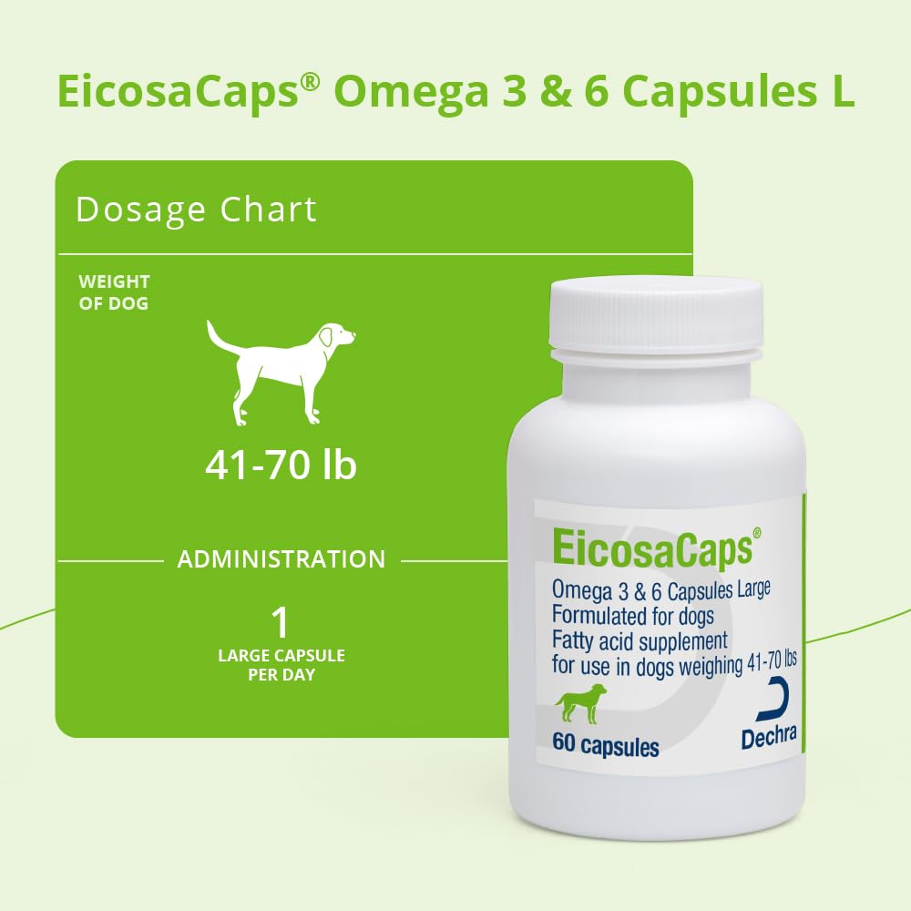 EicosaCaps Omega-3 Animal Nutritional Supplement packaging