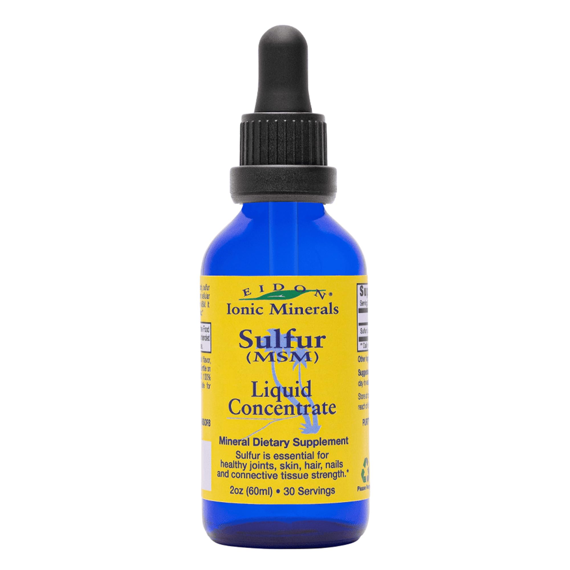 Eidon Ionic Minerals Ionic Sulfur Liquid 59g front view