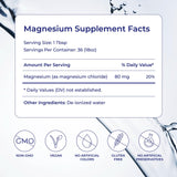 Eidon Ionic Minerals Magnesium Liquid Supplement 18 oz back view