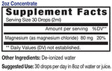 Eidon Ionic Minerals Magnesium Liquid Supplement side view with label