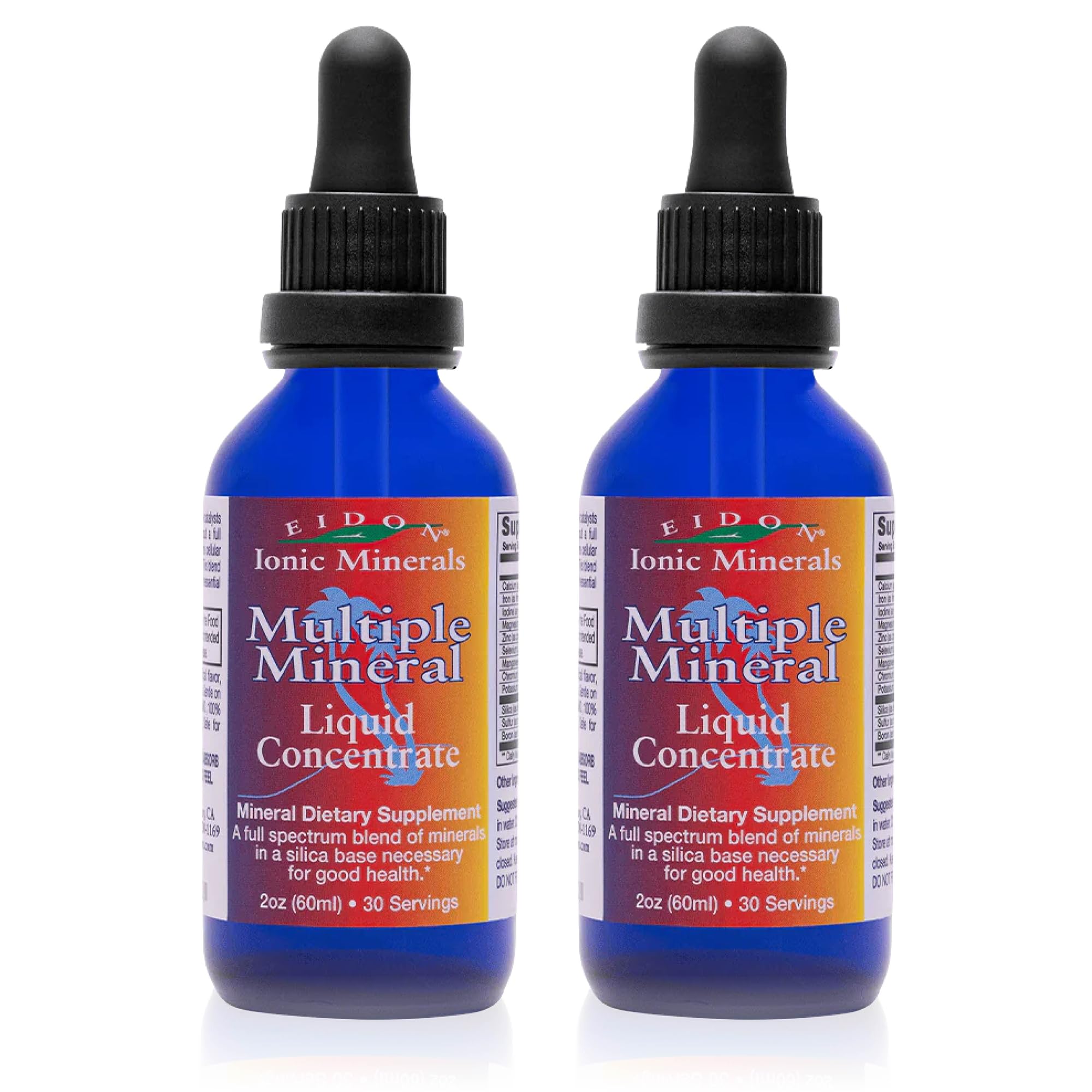 Eidon Ionic Minerals Multiple Mineral Drops 240g front view