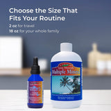 Eidon Ionic Minerals Multiple Mineral Drops 240g with water glass