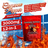 EILTEAU Cayenne Pepper Supplement 200 softgels packaging