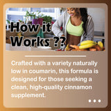 EILTEAU Ceylon Cinnamon Softgels side view showing softgel