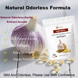 EILTEAU Garlic Supplement 15:1 Extract 360mg packaging side view