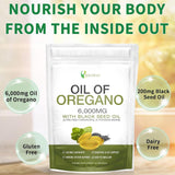 EILTEAU Oregano Oil Softgels showing softgel capsules