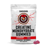 Ekkovision Creatine Monohydrate Gummies front view with packaging