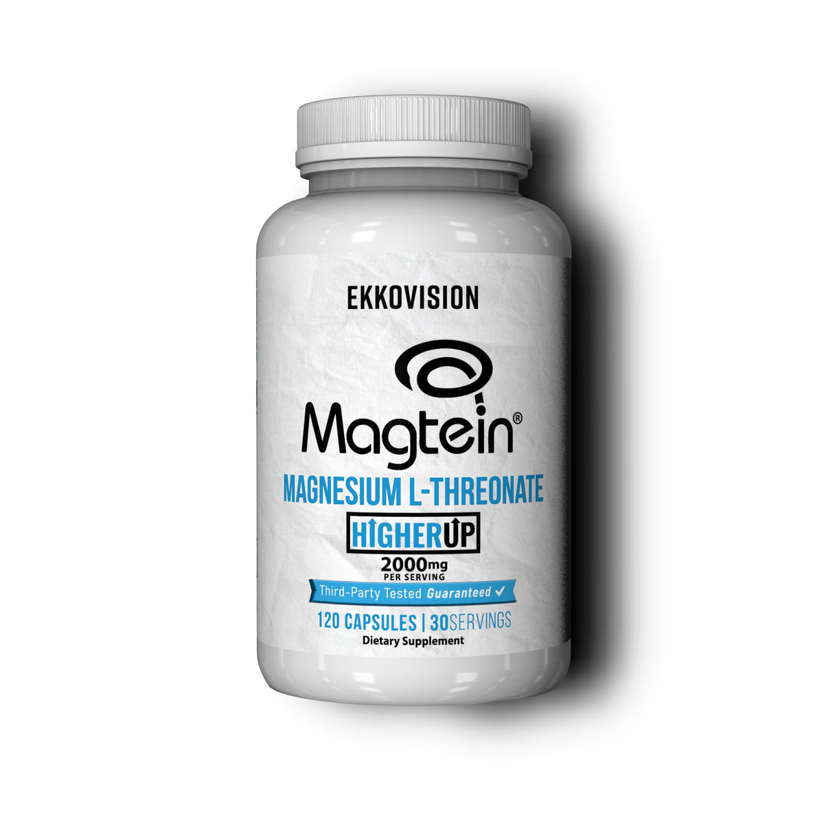 Ekkovision Magtein Magnesium L-Threonate bottle front view