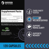 Ekkovision Magtein Magnesium L-Threonate bottle with a measuring spoon
