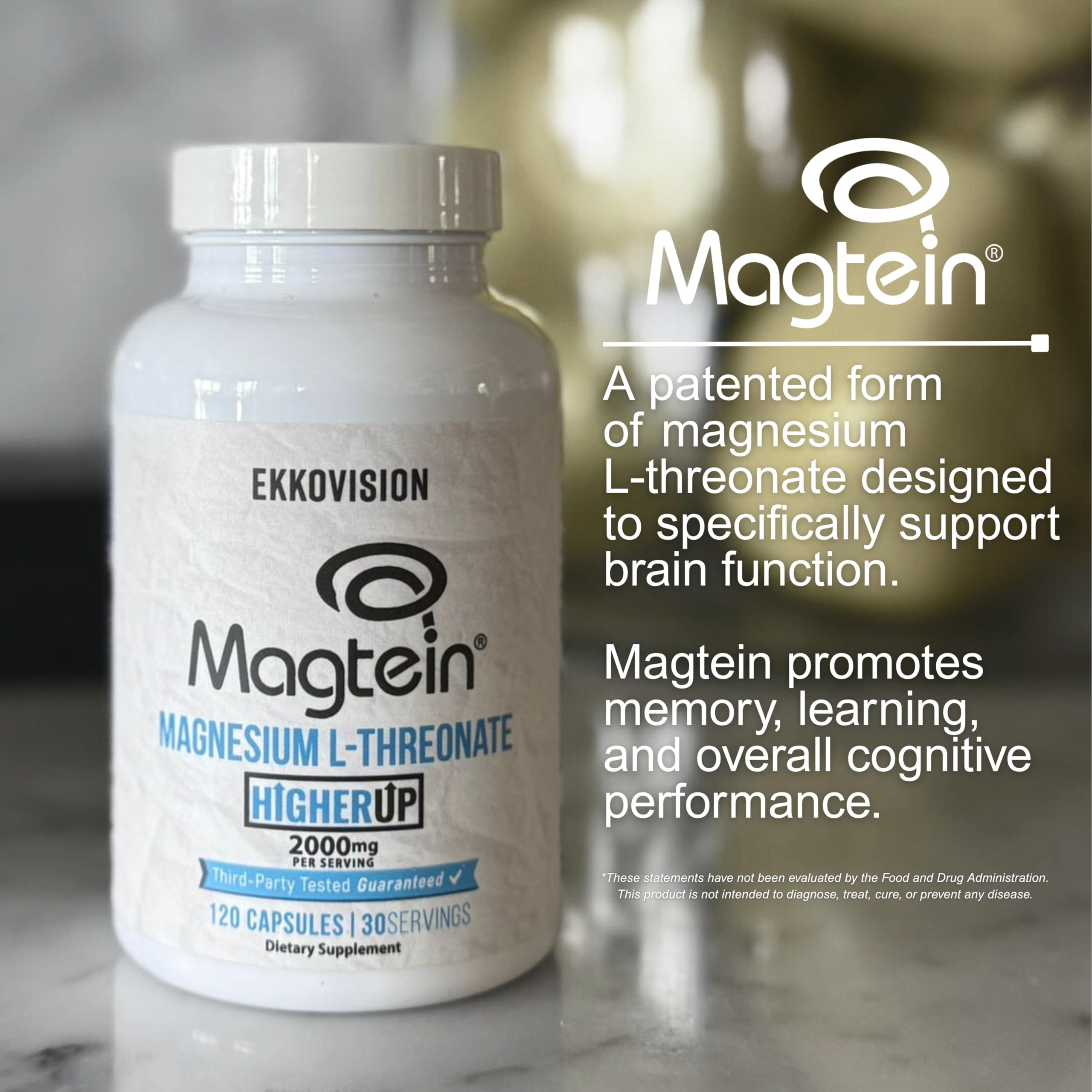 Ekkovision Magtein Magnesium L-Threonate ingredients list