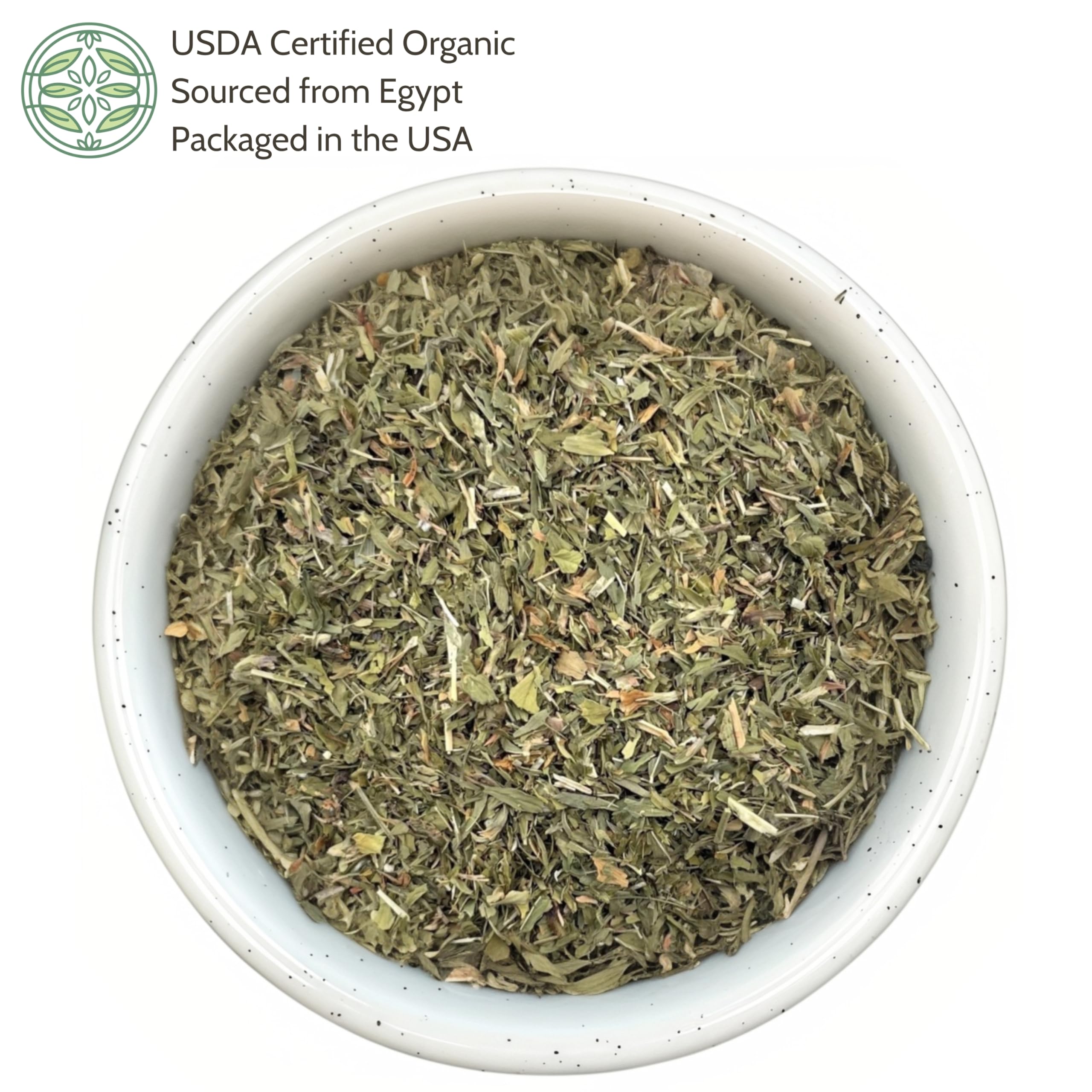Elanen Naturals Alfalfa Leaf Herb 113g packaging side view