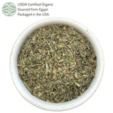 Elanen Naturals Alfalfa Leaf Herb 113g packaging side view