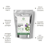 Elanen Naturals Alfalfa Leaf Herb 113g resealable bag