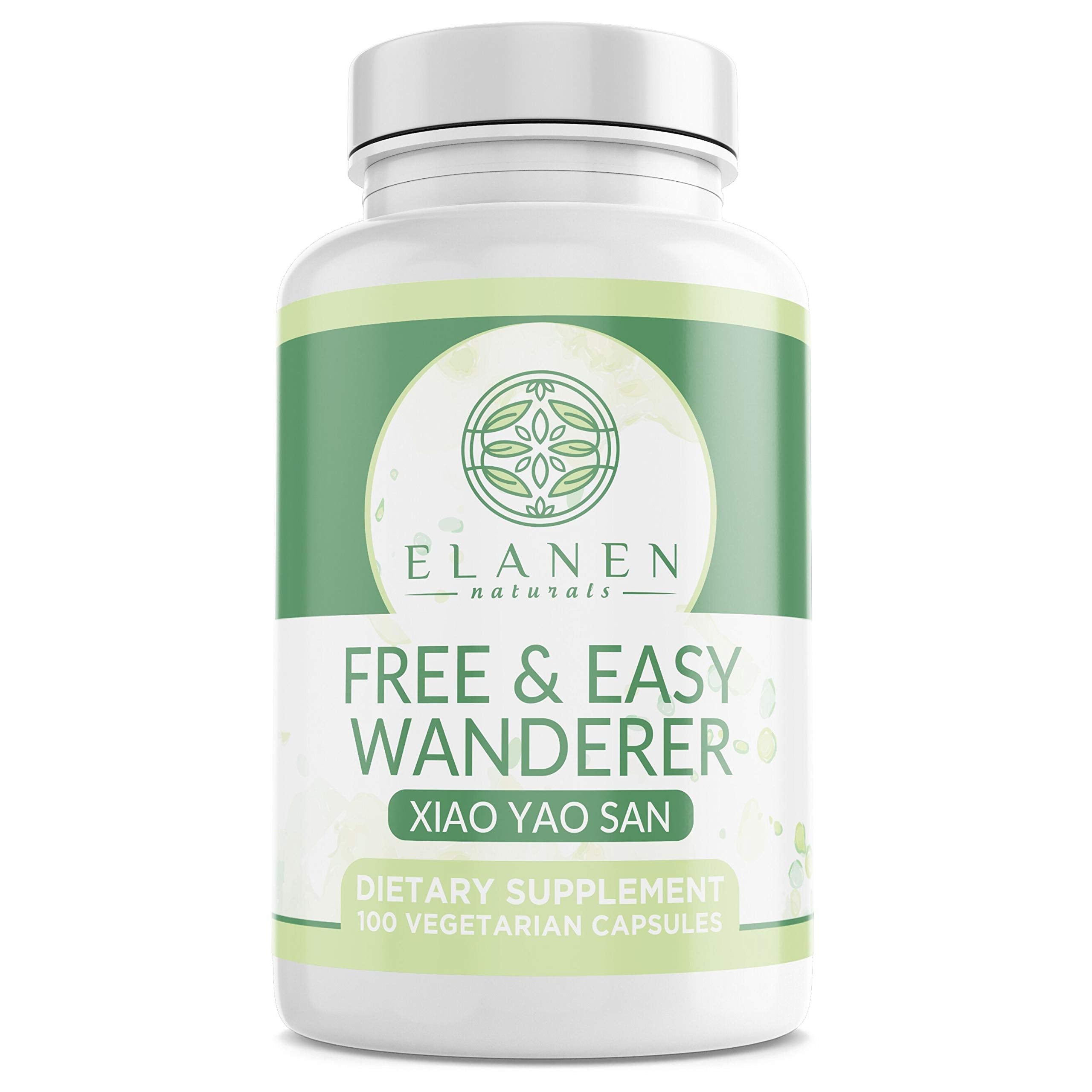 Elanen Naturals Free and Easy Wanderer 100 veggie capsules front view