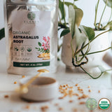 Elanen Naturals Organic Astragalus Root label details