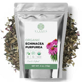 Elanen Naturals Organic Echinacea Purpurea Herb 113g front view