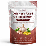 ELARE Aged Garlic Extract Softgels 300 count front view