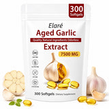 ELARE Aged Garlic Extract Softgels front view with packaging
