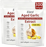 ELARE Odourless Garlic Softgels 15:1 Extract bottle front view