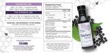 Elderberry Queen Elderberry Syrup 440g bottle with label