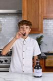 Elderberry Queen Elderberry Syrup 440g with fresh berries
