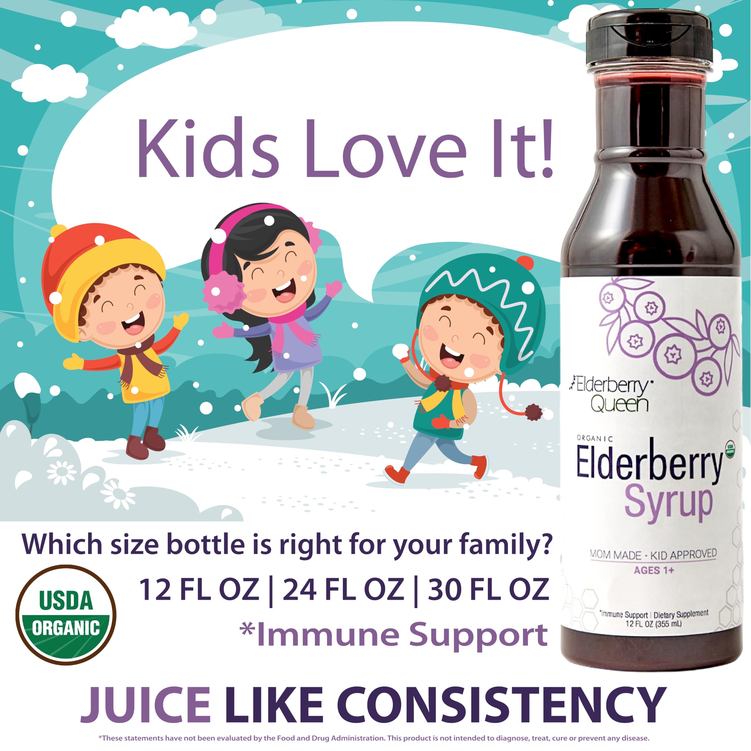 Elderberry Queen Elderberry Syrup 850g nutritional information