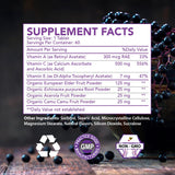 Elderberry Queen Vitamin C Chewables packaging details