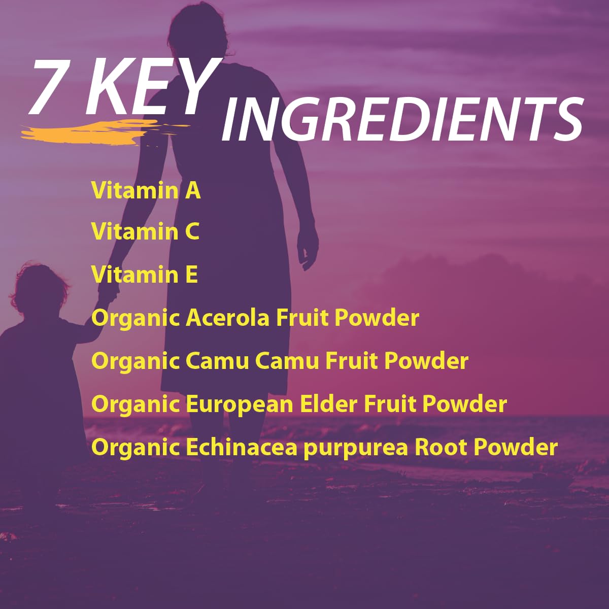 Elderberry Queen Vitamin C Chewables tablet close-up