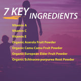 Elderberry Queen Vitamin C Chewables tablet close-up