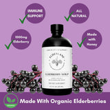 Elderlane Elderberry Syrup with honey and herbs