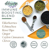 Elderwise Organics Elderberry Syrup Kit instructions and ingredients