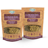 Elderwise Organics Elderberry Syrup Kit packaging front view