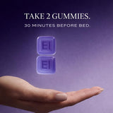 ELEMENT12 NightMAG Magnesium Gummies with a calming background