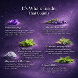 ELEMENT12 NightMAG Magnesium Gummies with ingredients list