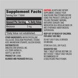 Elements Melatonin 3mg Tablets side view with packaging
