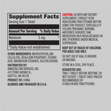 Elements Melatonin 5mg capsules side view showing capsule details
